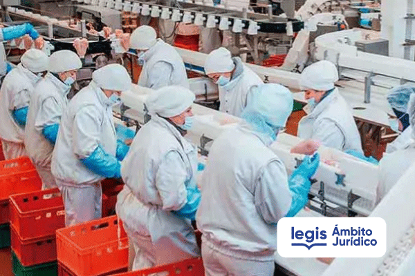 Mujeres trabajando en fabrica